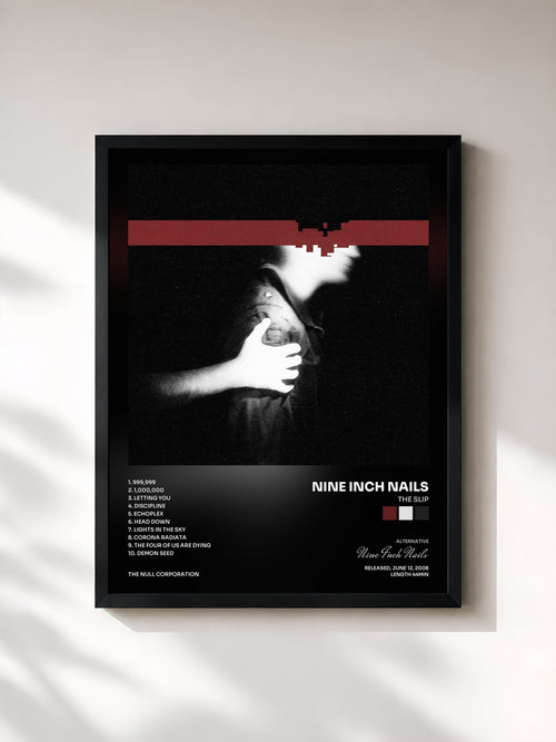 Nine Inch Nails · The Slip — Gerahmter Kunstdruck