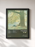 #noir Tableau de l'album Plastic Ono Band de John Lennon, cadre noir, imprimé et encadré en France