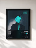 #noir Tableau de l'album Complementary Colors de Halsey, cadre noir, imprimé et encadré en France