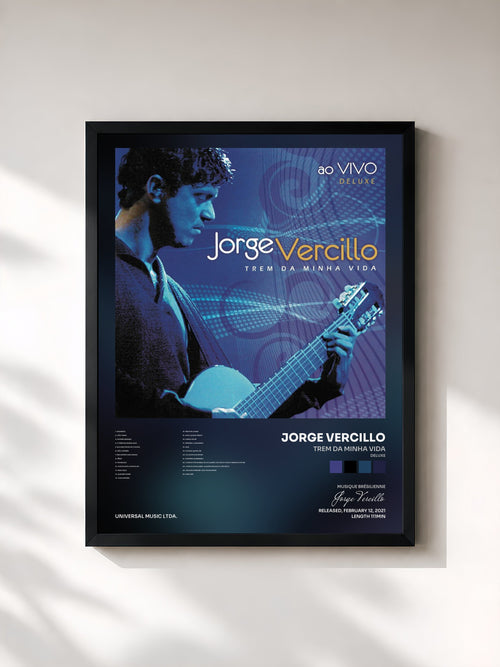 Jorge Vercillo · Trem Da Minha Vida (Deluxe) — Stampa incorniciata