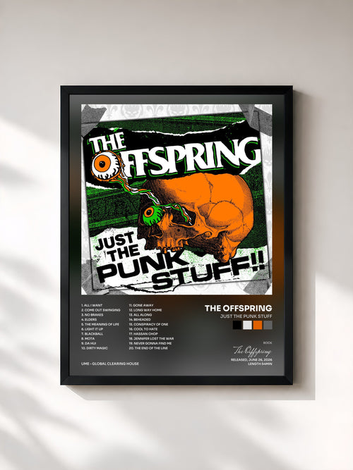 The Offspring · Just The Punk Stuff — Framed art print