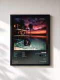 #noir En Attendant Intégral 3 by Nahir as a framed art print, black frame, printed and framed in France