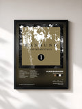 #noir Instrumentaux 1 di Alain Bashung in stampa incorniciata, cornice nera, stampata e incorniciata in Francia