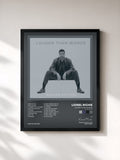 #noir Tableau de l'album Louder Than Words (Deluxe Edition) de Lionel Richie, cadre noir, imprimé et encadré en France