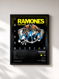 #noir Road to Ruin (Expanded 2005 Remaster) by Ramones as a framed art print, black frame, printed and framed in France