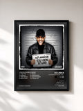 #noir You Know My Name, Vol. 1 von DJ Leska als gerahmter Kunstdruck, schwarzer Rahmen, gedruckt und gerahmt in Frankreich