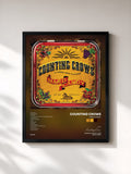 #noir Hard Candy di Counting Crows in stampa incorniciata, cornice nera, stampata e incorniciata in Francia