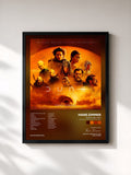 #noir Tableau de l'album Dune: Part Two (Original Motion Picture Soundtrack) de Hans Zimmer, cadre noir, imprimé et encadré en France