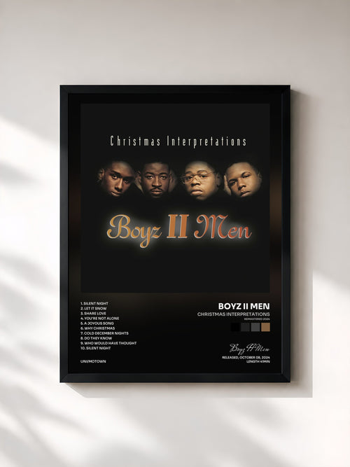 Boyz II Men · Christmas Interpretations (Remastered 2024) — Affiche encadrée