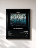 #noir Black Market Music: B-Sides von Placebo als gerahmter Kunstdruck, schwarzer Rahmen, gedruckt und gerahmt in Frankreich