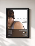 #noir Tableau de l'album Not In Love (Remixes) de Enrique Iglesias, cadre noir, imprimé et encadré en France