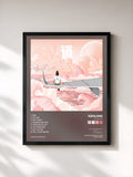 #noir Cloud 19 by Kehlani as a framed art print, black frame, printed and framed in France