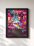 #noir Tableau de l'album Overexposed de Maroon 5, cadre noir, imprimé et encadré en France