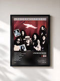 #noir Legend de Lynyrd Skynyrd en lámina enmarcada, marco negro, impresa y enmarcada en Francia