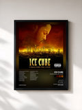 #noir Laugh Now, Cry Later de Ice Cube en lámina enmarcada, marco negro, impresa y enmarcada en Francia
