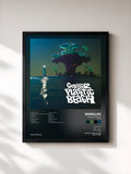#noir Tableau de l'album Plastic Beach (Deluxe) de Gorillaz, cadre noir, imprimé et encadré en France