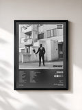 #noir Tableau de l'album Imany Deluxe de Dinos, cadre noir, imprimé et encadré en France