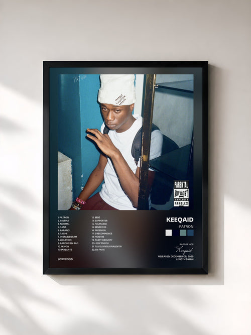 Keeqaid · PATRON — Gerahmter Kunstdruck
