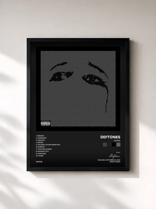 Deftones · Ohms — Gerahmter Kunstdruck
