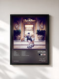 #noir Sheezus von Lily Allen als gerahmter Kunstdruck, schwarzer Rahmen, gedruckt und gerahmt in Frankreich