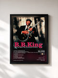#noir Here & There: The Uncollected B.B. King by B.B. King as a framed art print, black frame, printed and framed in France