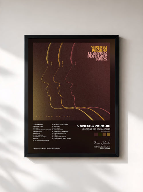 Vanessa Paradis · Le retour des beaux jours (Edition Deluxe) — Stampa incorniciata