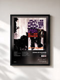 #noir Urban Blues (Expanded Edition) de John Lee Hooker en lámina enmarcada, marco negro, impresa y enmarcada en Francia