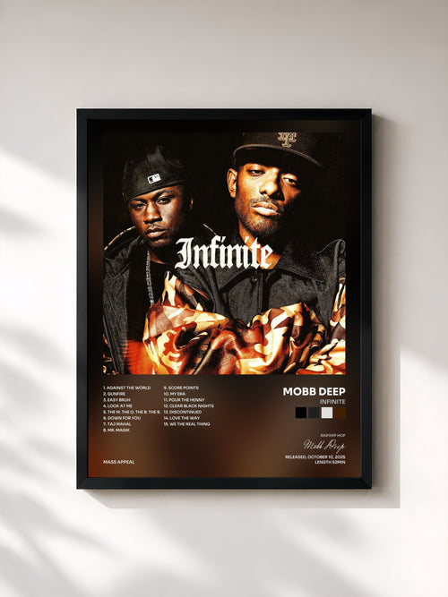 Mobb Deep · Infinite — Lámina enmarcada