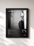 #noir Covers by Deftones as a framed art print, black frame, printed and framed in France