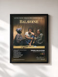 #noir Loin des yeux di l'Occident (Remastered) de Daniel Balavoine in stampa incorniciata, cornice nera, stampata e incorniciata in Francia