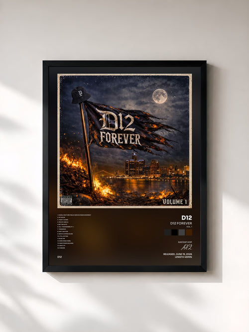 D12 · D12 Forever (Vol. 1) — Gerahmter Kunstdruck