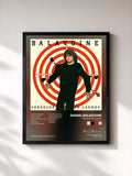 #noir Tableau de l'album Vendeurs de larmes (Remastered) de Daniel Balavoine, cadre noir, imprimé et encadré en France