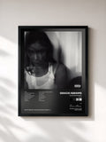 #noir Tableau de l'album Good Riddance (Deluxe) de Gracie Abrams, cadre noir, imprimé et encadré en France