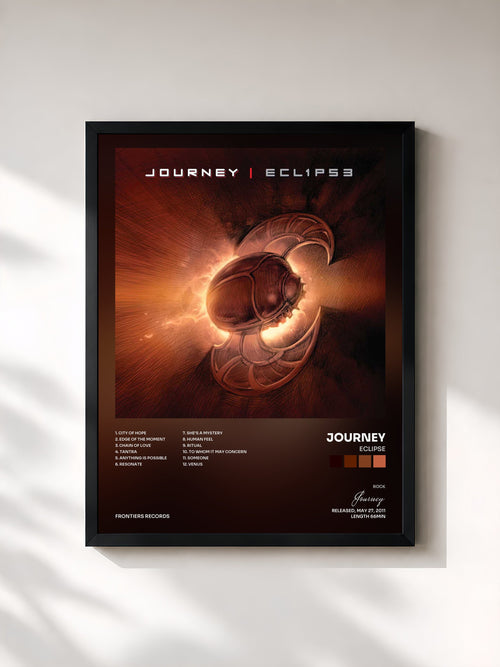 Journey · Eclipse — Stampa incorniciata