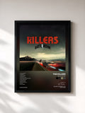 #noir Battle Born by The Killers as a framed art print, black frame, printed and framed in France