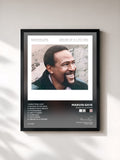 #noir Dream Of A Lifetime von Marvin Gaye als gerahmter Kunstdruck, schwarzer Rahmen, gedruckt und gerahmt in Frankreich