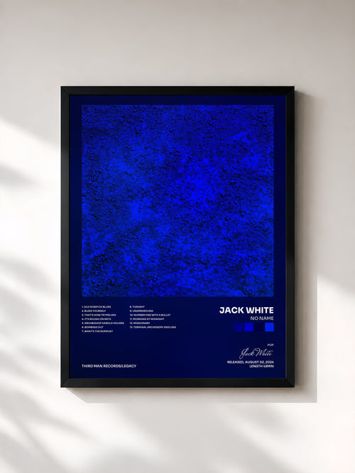 Jack White · No Name — Stampa incorniciata