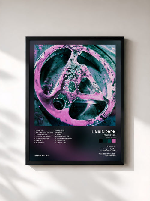 Linkin Park · From Zero (Deluxe Edition) — Affiche encadrée