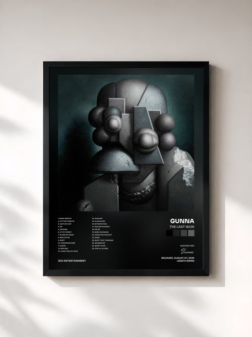 Gunna · The Last Wun — Stampa incorniciata