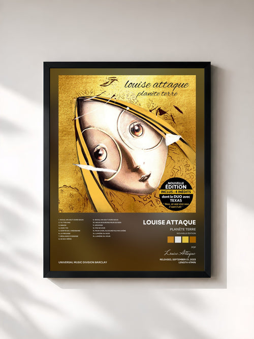 Louise Attaque · Planète Terre (Nouvelle édition) — Framed art print