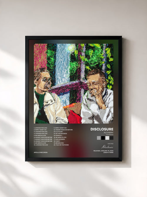 Disclosure · Alchemy (The Remixes) — Affiche encadrée