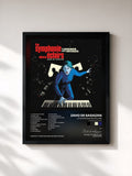 #noir La symphonie des éclairs (Le dernier des voyages) de Zaho de Sagazan en lámina enmarcada, marco negro, impresa y enmarcada en Francia