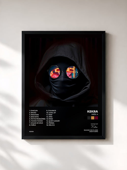 Kekra · Vréel 4 — Gerahmter Kunstdruck