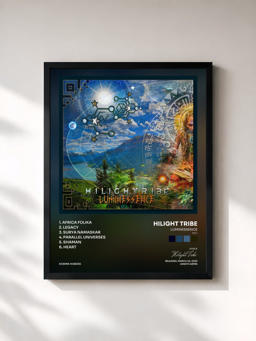 Hilight Tribe · Luminessence (Vol.1) — Affiche encadrée