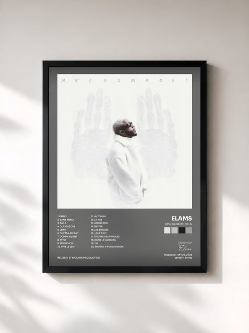 Elams · Mwanamboka — Affiche encadrée