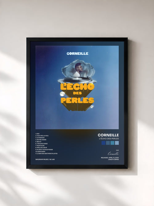 Corneille · L'Écho des perles — Stampa incorniciata