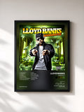 #noir Tableau de l'album Banknote de Lloyd Banks, cadre noir, imprimé et encadré en France