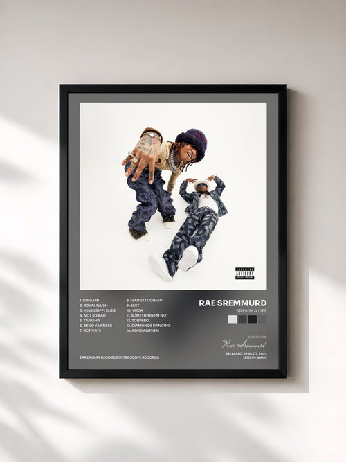 Rae Sremmurd · Sremm 4 Life — Affiche encadrée