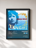 #noir Tableau de l'album Back to Bedlam de James Blunt, cadre noir, imprimé et encadré en France
