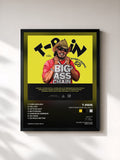 #noir Tableau de l'album Everything Must Go, Vol. 2 de T-Pain, cadre noir, imprimé et encadré en France